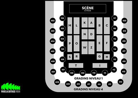 C�LINE DION PARIS  2026-7 -  Plenitude Arena - Seated (Guide Only)