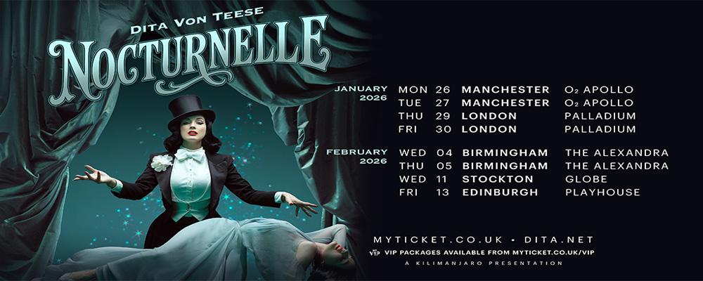 Dita Von Teese - UK Tour Dates 2026 - Official Premium Ticket Experiences