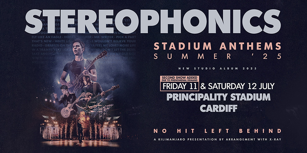Stereophonics Cardiff 2025 - Official Premium Tickets