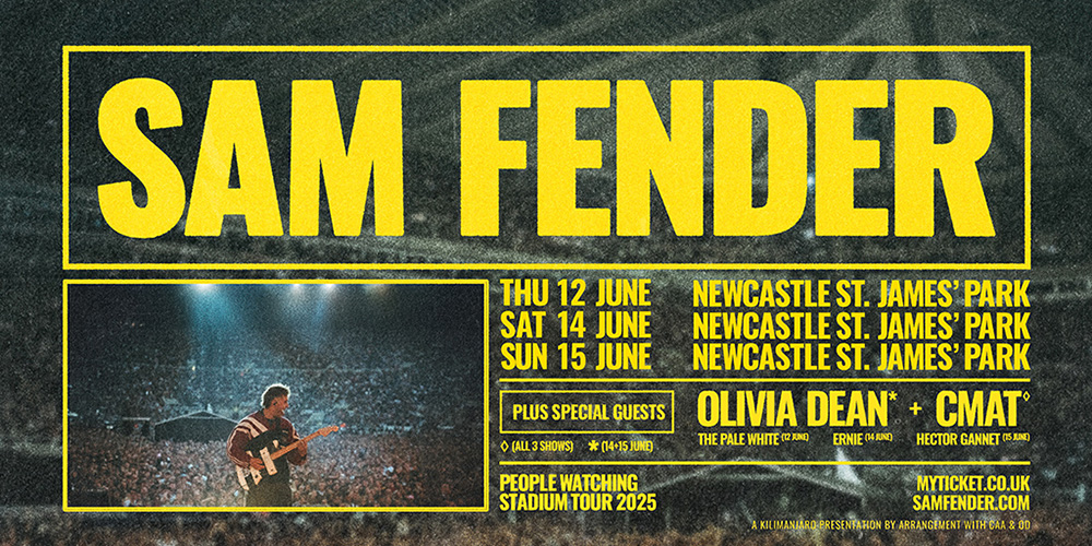 Sam Fender Tickets St James 12,14,15 June 2025